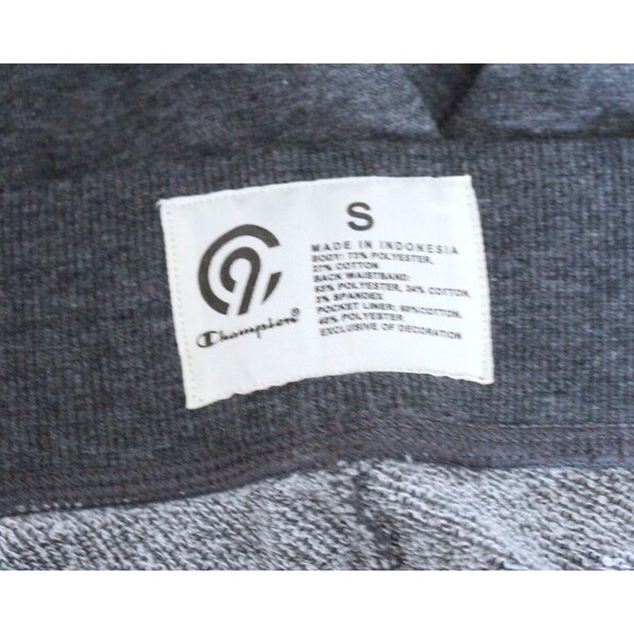 Champion C9 Fleece Leggings Size S Gray Cuffed Hem Drawstring NWT - Picture 5 of 5